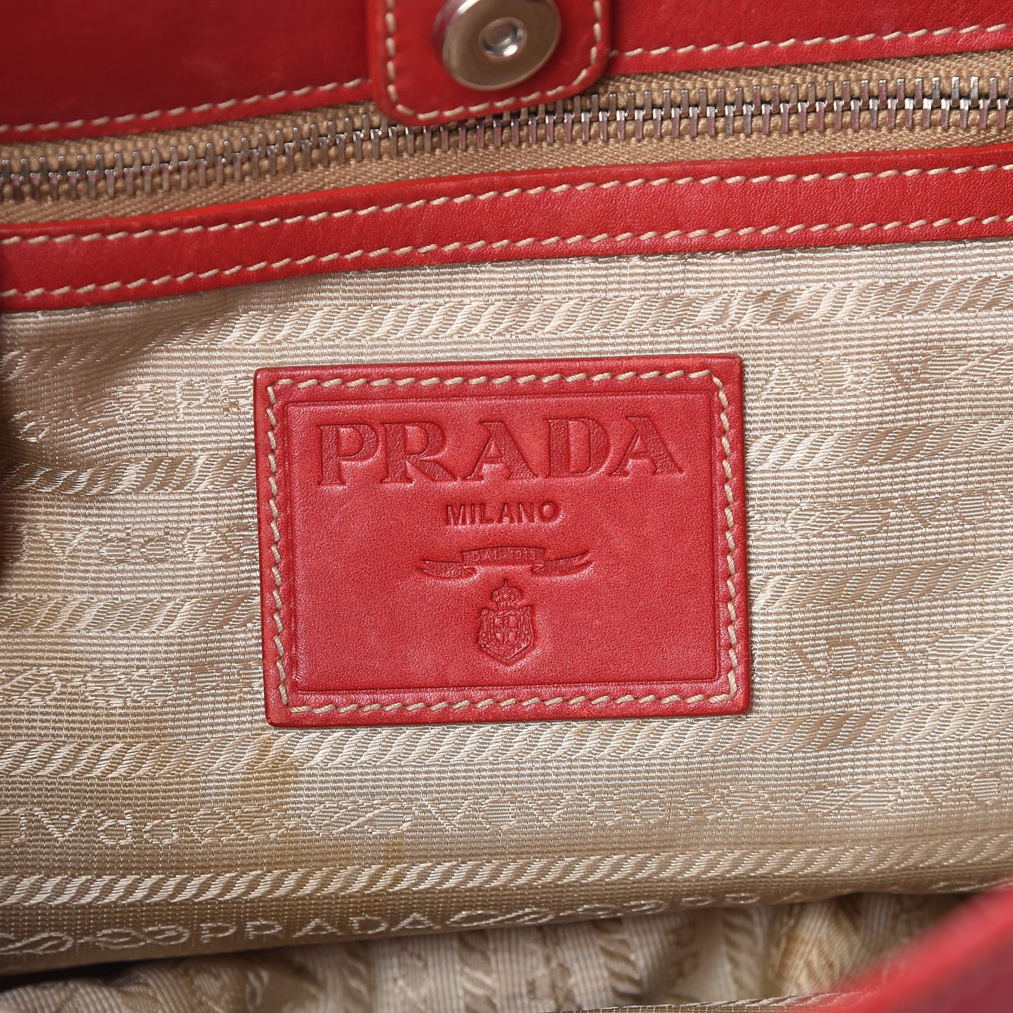 Canvas Shoulder Bag Bag Red