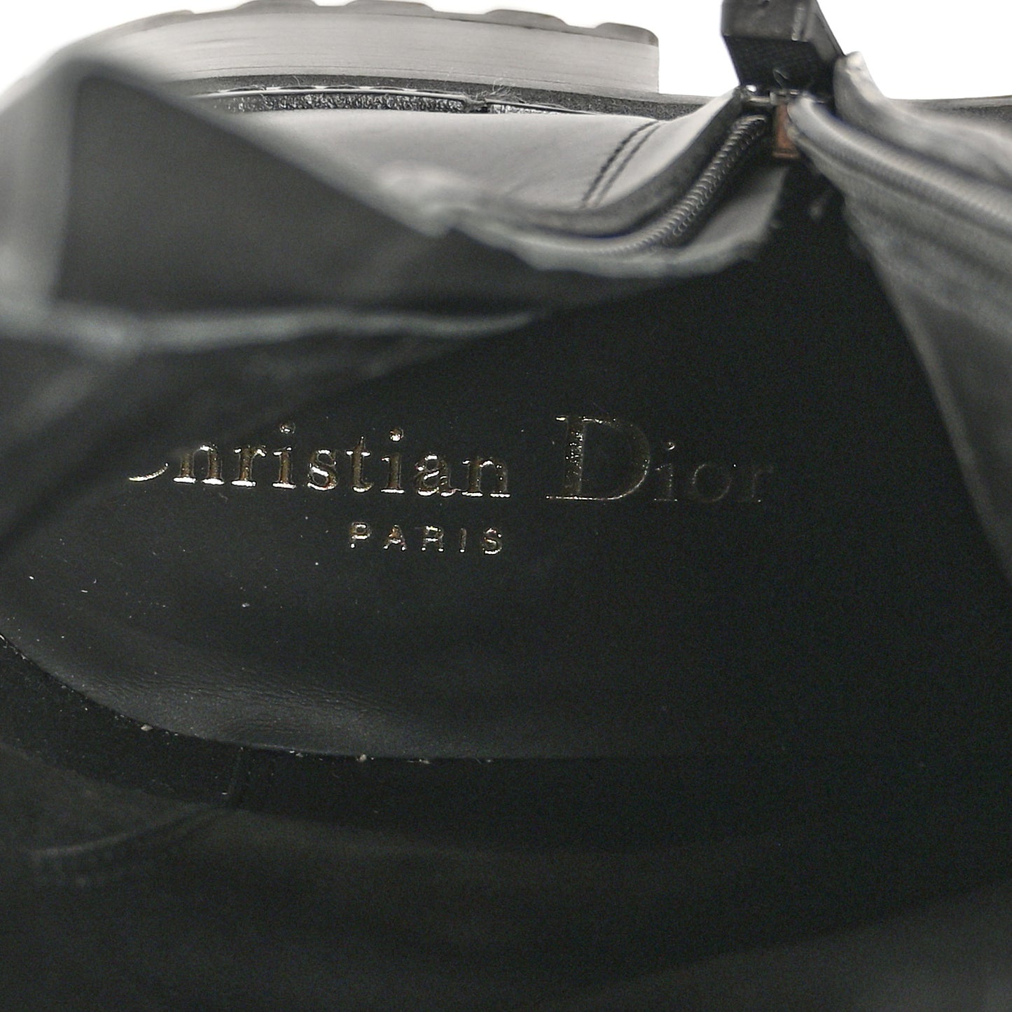 Soft Calfskin D-Road High Boots 38.5 Black