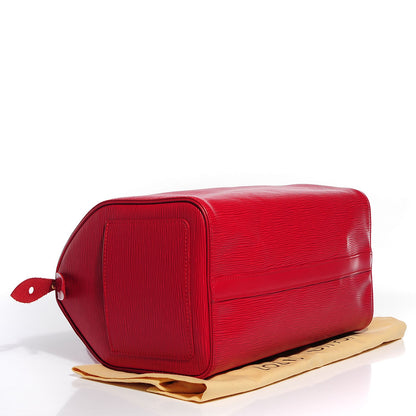 Louis Vuitton Epi Speedy 35 Rouge 4 of 7