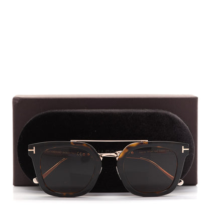 Tom Ford Alex Squared Sunglasses TF541 Tortoise 7 of 7
