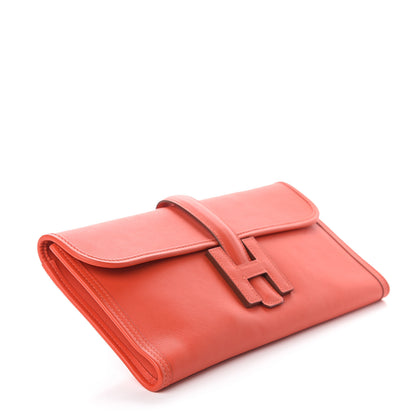Hermes Swift Jige Elan 29 Clutch Capucine 3 of 6