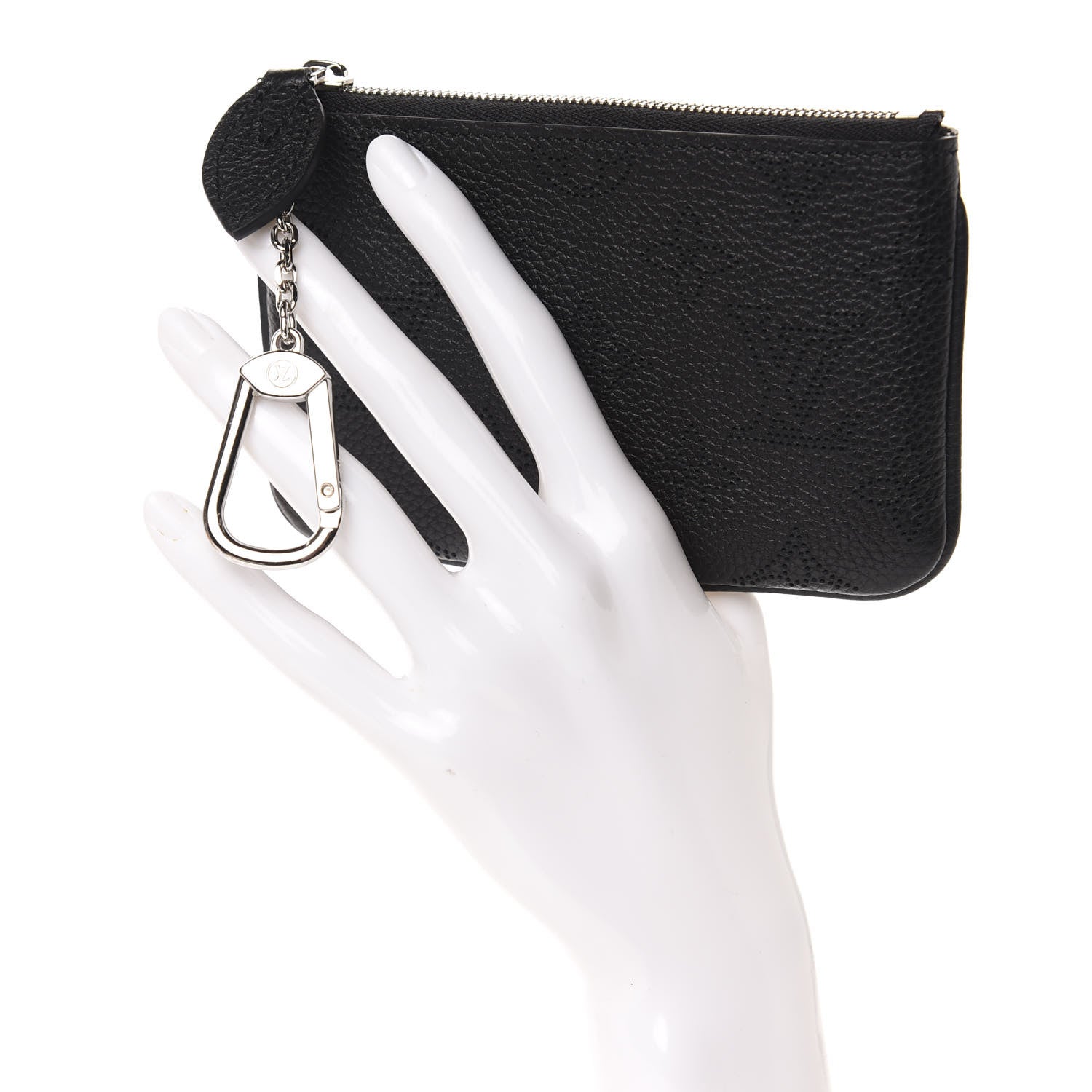 Louis Vuitton Mahina Key Pouch Black 2 of 8