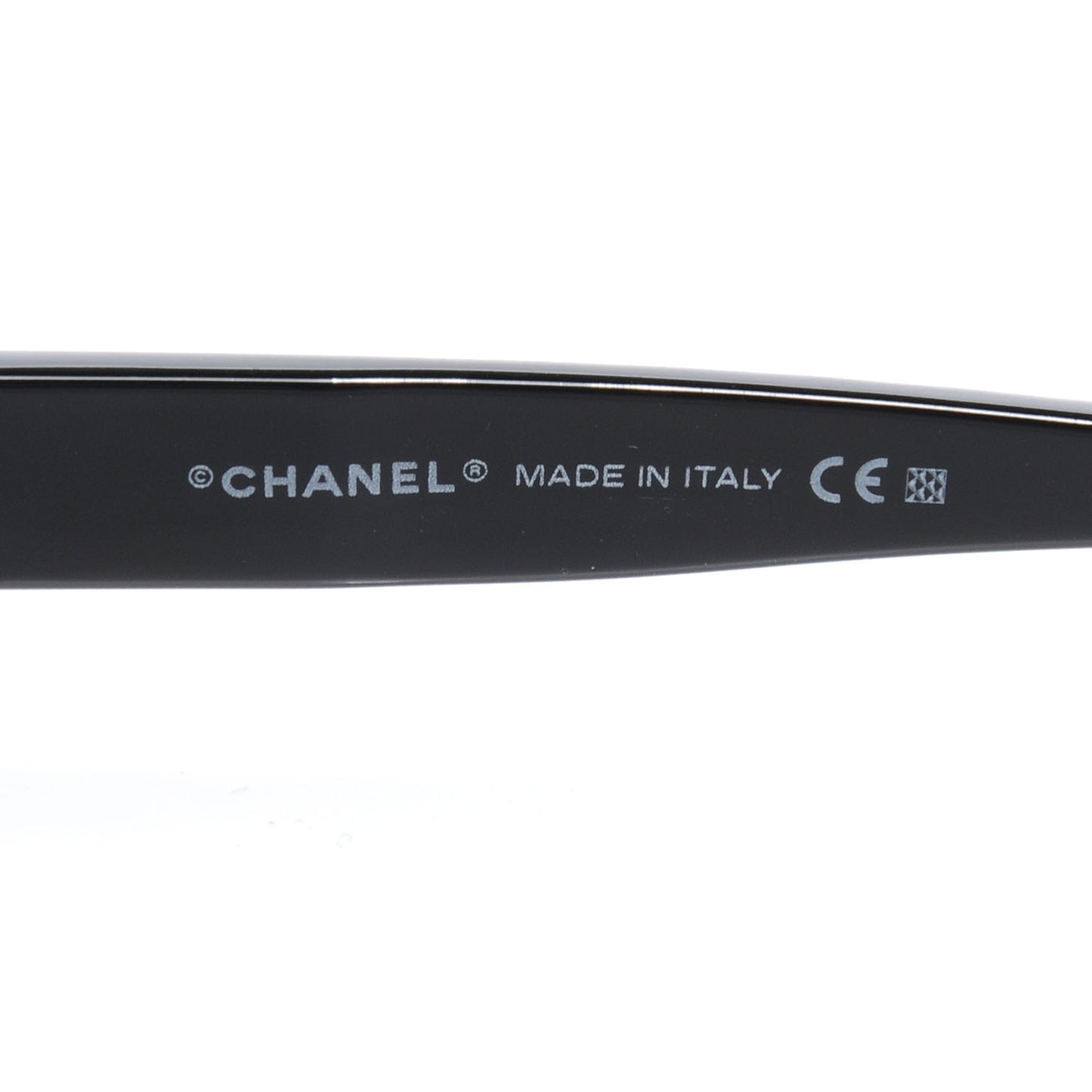 Quilted CC Sunglasses Black 5126