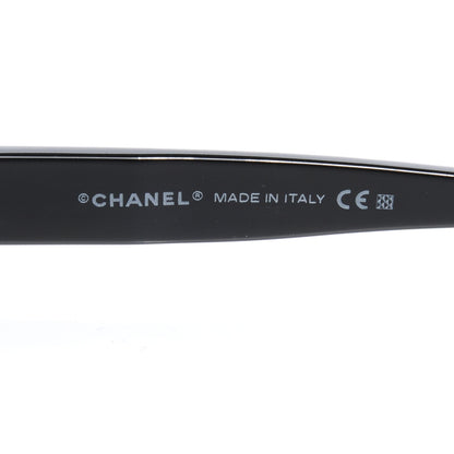 Chanel Quilted CC Sunglasses Black 5126 6 of 6