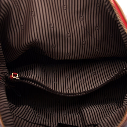 Fendi Calfskin Colorblock Large Chameleon Tote Biscotto 5 of 11