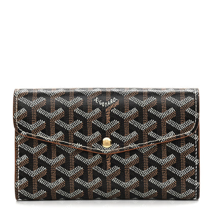 Goyard Goyardine 233 PM Shoulder Bag Black Gold 4 of 12