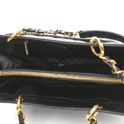 Chanel Caviar Quilted Grand Shopping Tote GST Black 4 of 9