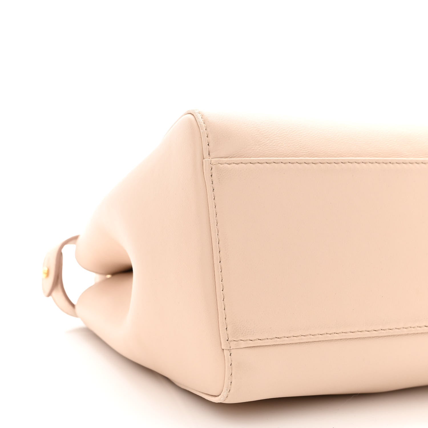 Fendi Nappa Stacked Bar Mini Peekaboo Iconic Satchel Rosa Plaster 10 of 11