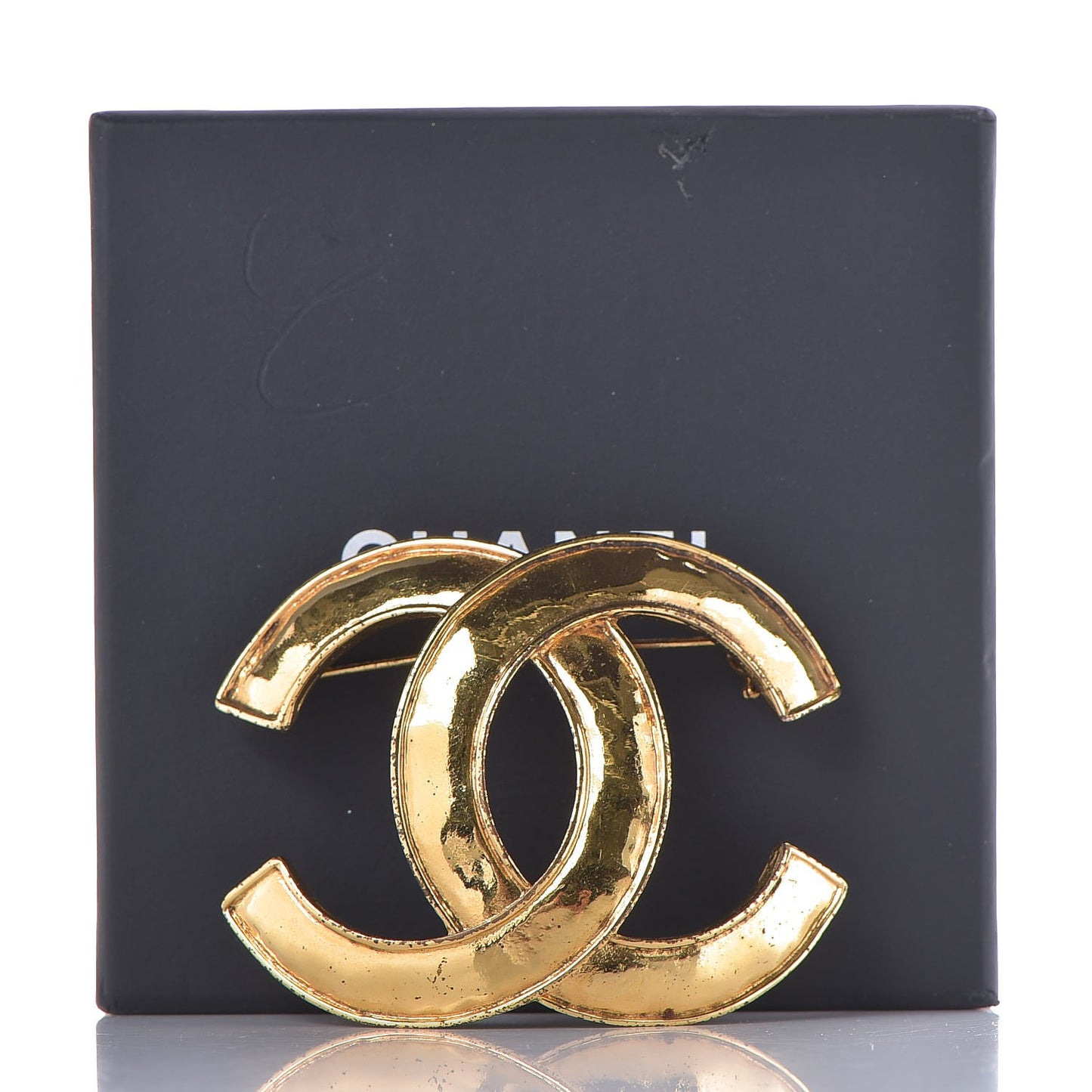 CC Large Brooch Gold