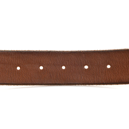 Gucci Faded Calfskin Double G 40mm Belt 105 42 Cuir 3 of 5