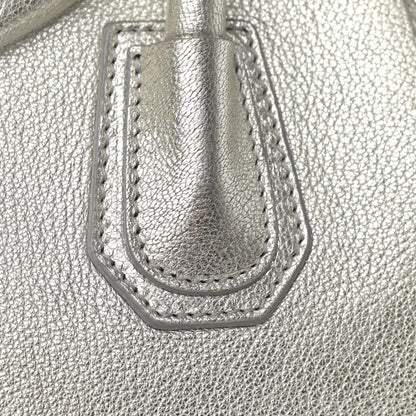 Givenchy Metallic Sugar Goatskin Small Antigona Silver 24 of 25