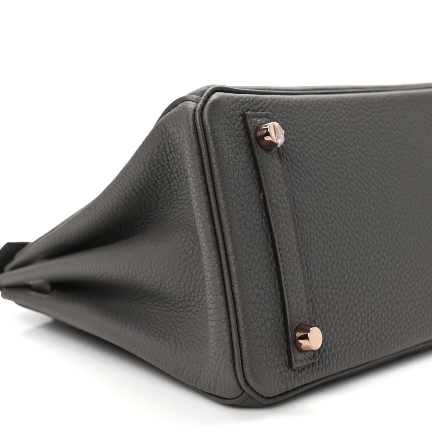 Hermes Togo Birkin 25 Etain 7 of 8