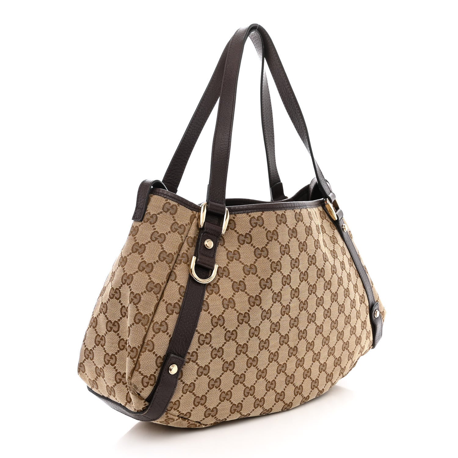 Gucci Monogram Medium Abbey Shoulder Bag Dark Brown 3 of 13
