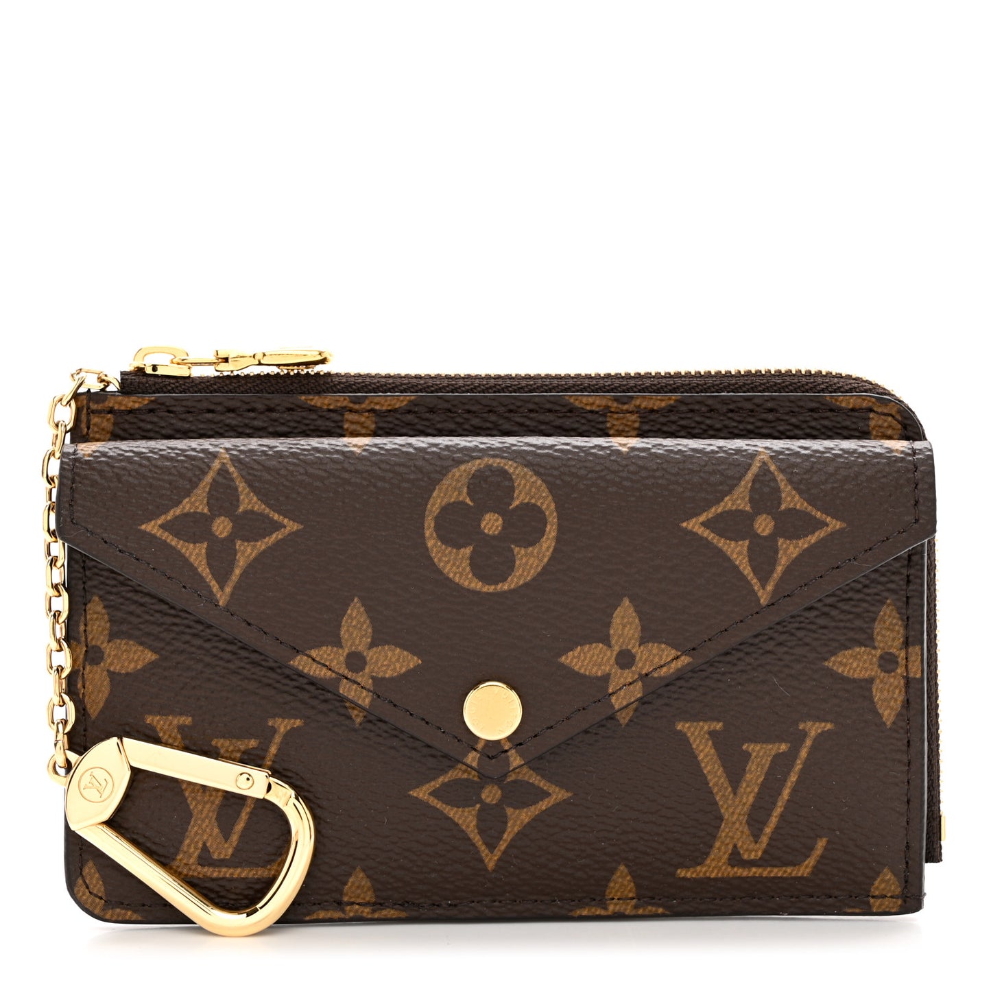 Monogram Recto Verso Card Holder Black