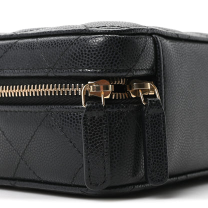 Chanel Caviar Quilted Twist Your Buttons Clutch With Chain Black 9 of 11
