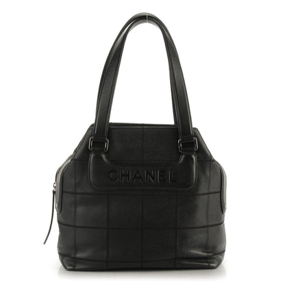 Chanel Caviar Square Stitched Tote Black 1 of 7