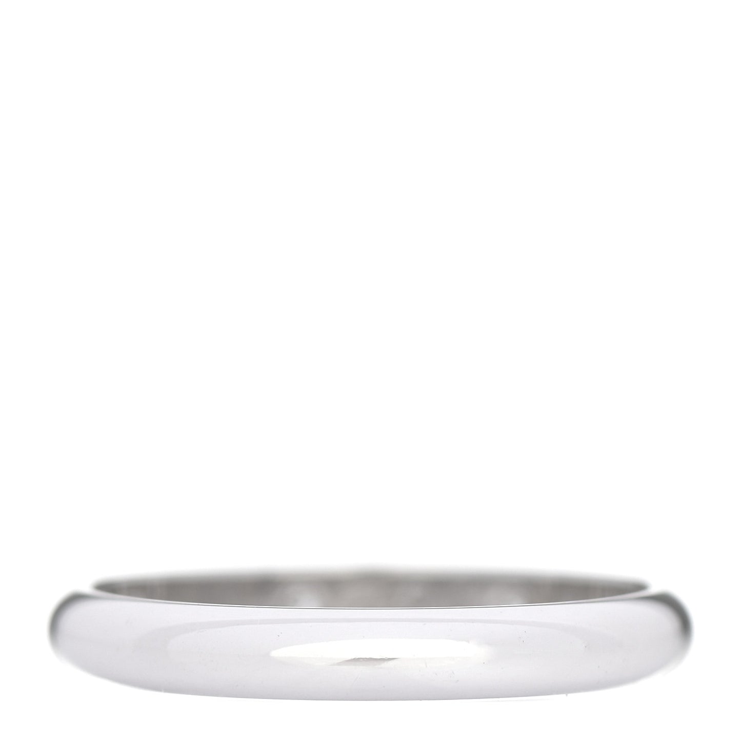 Platinum 3 Diamond 2.6mm 1895 Wedding Band Ring 50 5.25