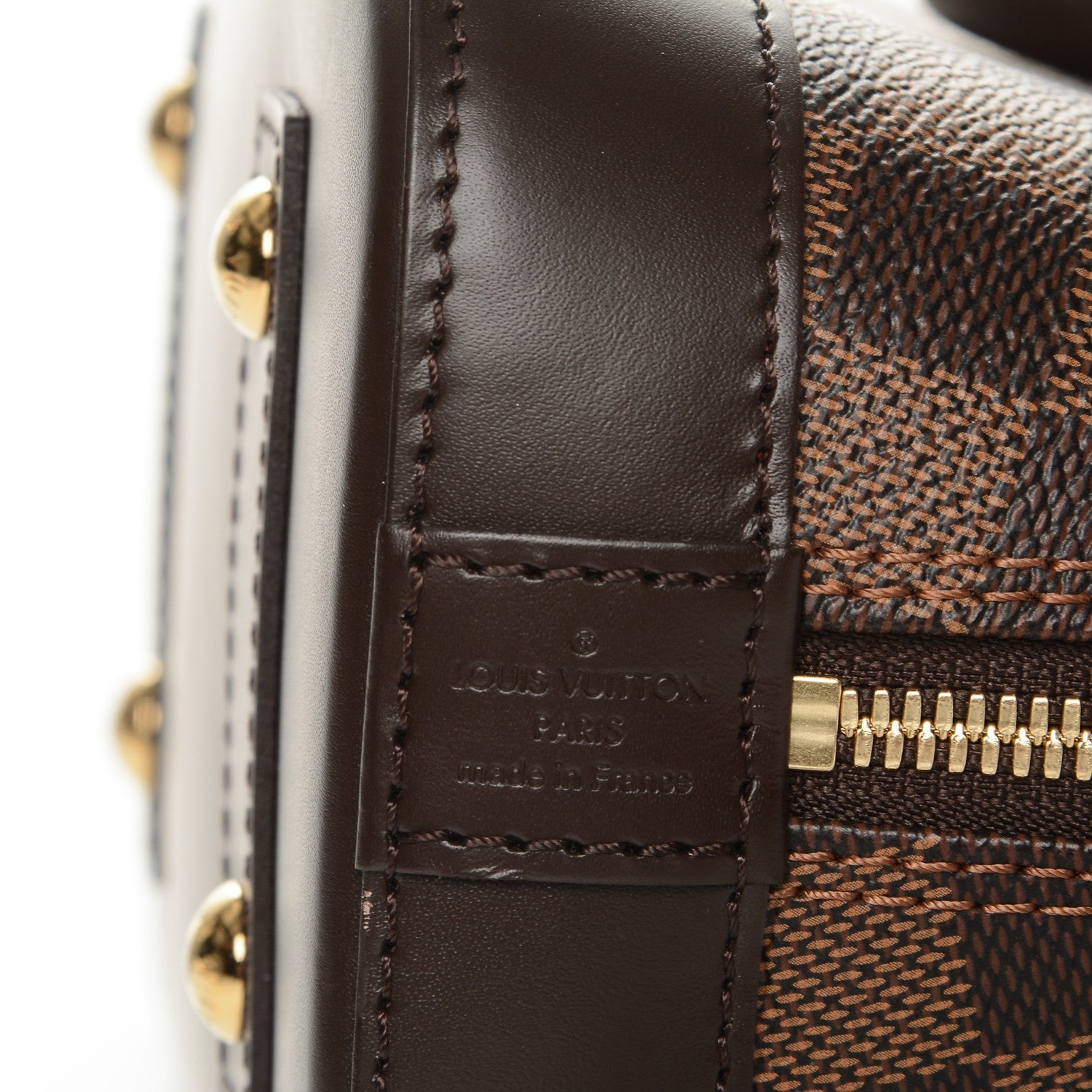 Louis Vuitton Damier Ebene Alma BB 6 of 6