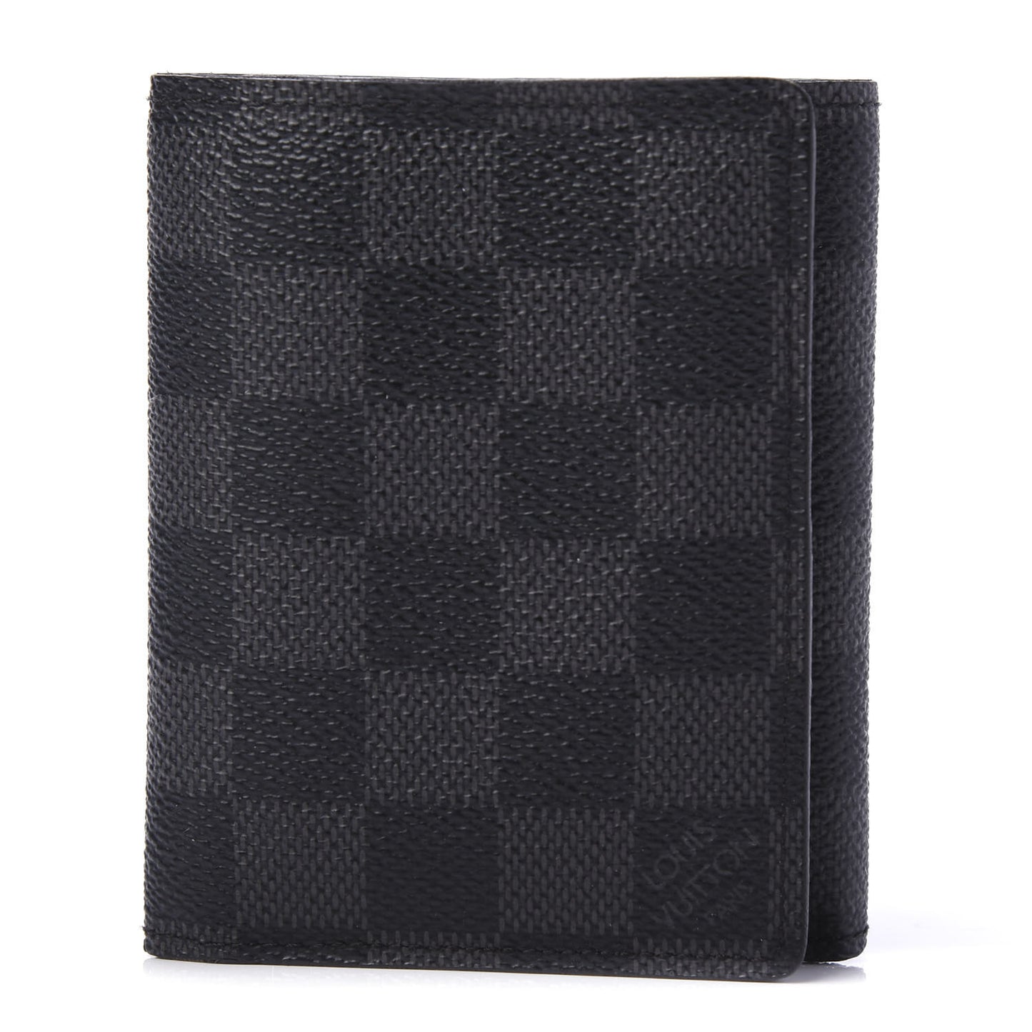 Damier Graphite Canvas Tri-Fold Compact Wallet