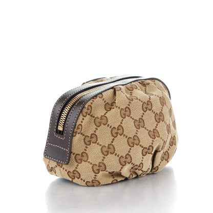 Gucci Monogram Medium Bamboo Cosmetic Case Dark Brown 3 of 7