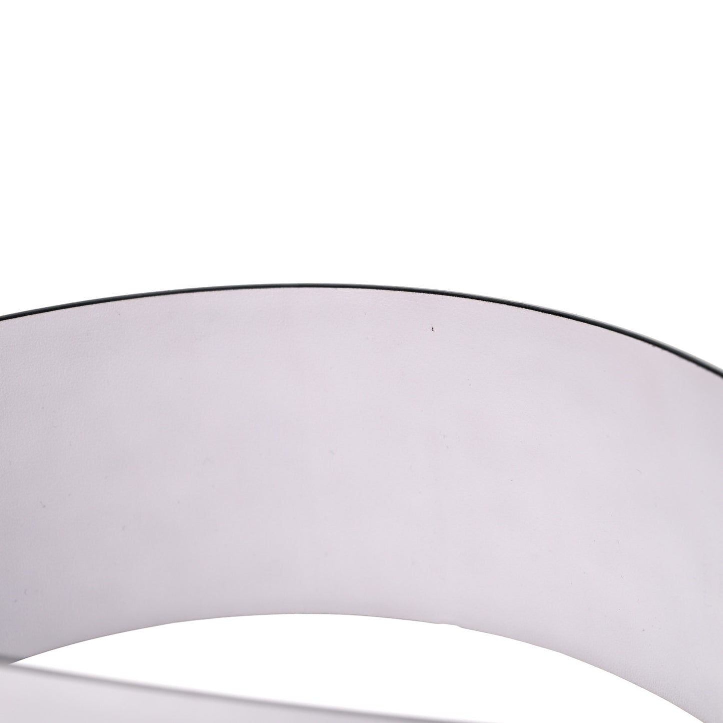 Lambskin 70mm VLogo Belt 110 44 White