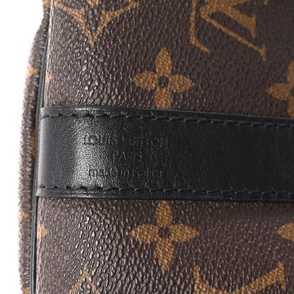 Louis Vuitton Monogram Macassar Keepall Bandouliere 45 5 of 10