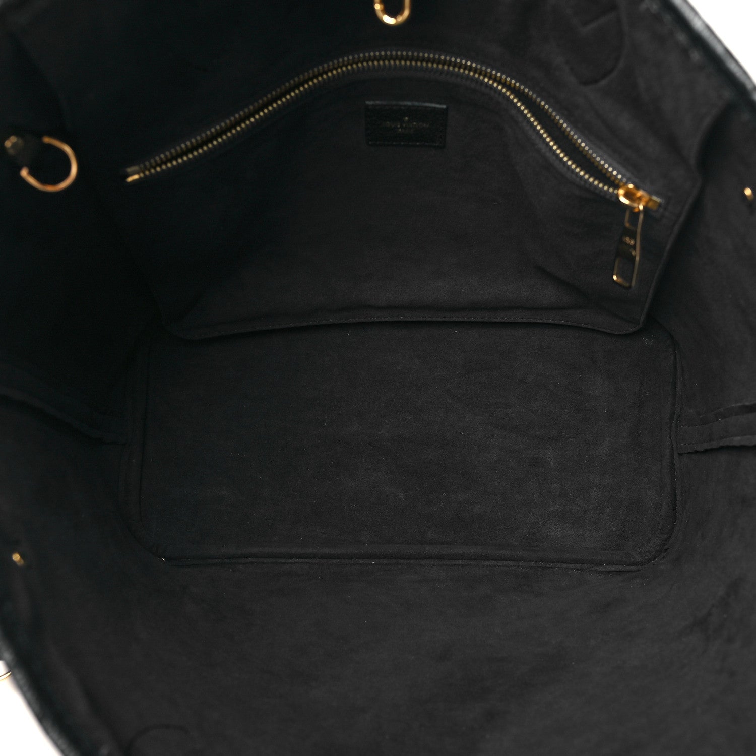 Louis Vuitton Empreinte Monogram Giant Neverfull MM Black 5 of 10