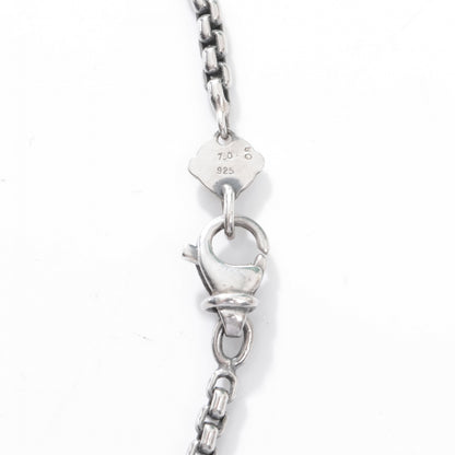 David Yurman Pearl Sterling Silver and 18k Gold Quatrefoil Necklace 4 of 5