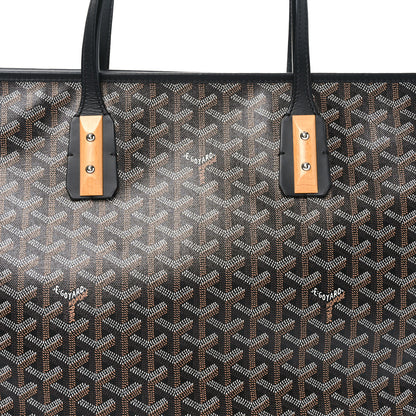 Goyard Goyardine Marquises Tote Black 7 of 9