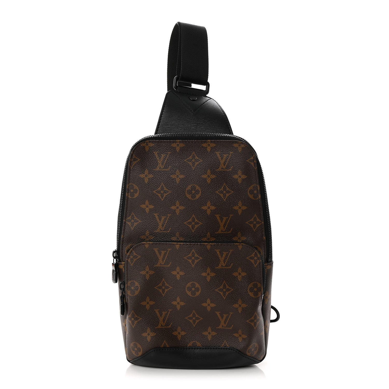 Louis Vuitton Monogram Macassar Avenue Sling Bag 1 of 9
