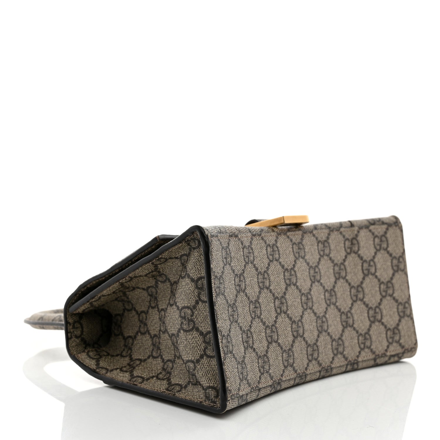 Balenciaga X GUCCI GG Supreme Monogram Small Hourglass Top Handle Bag Beige Ebony 4 of 10