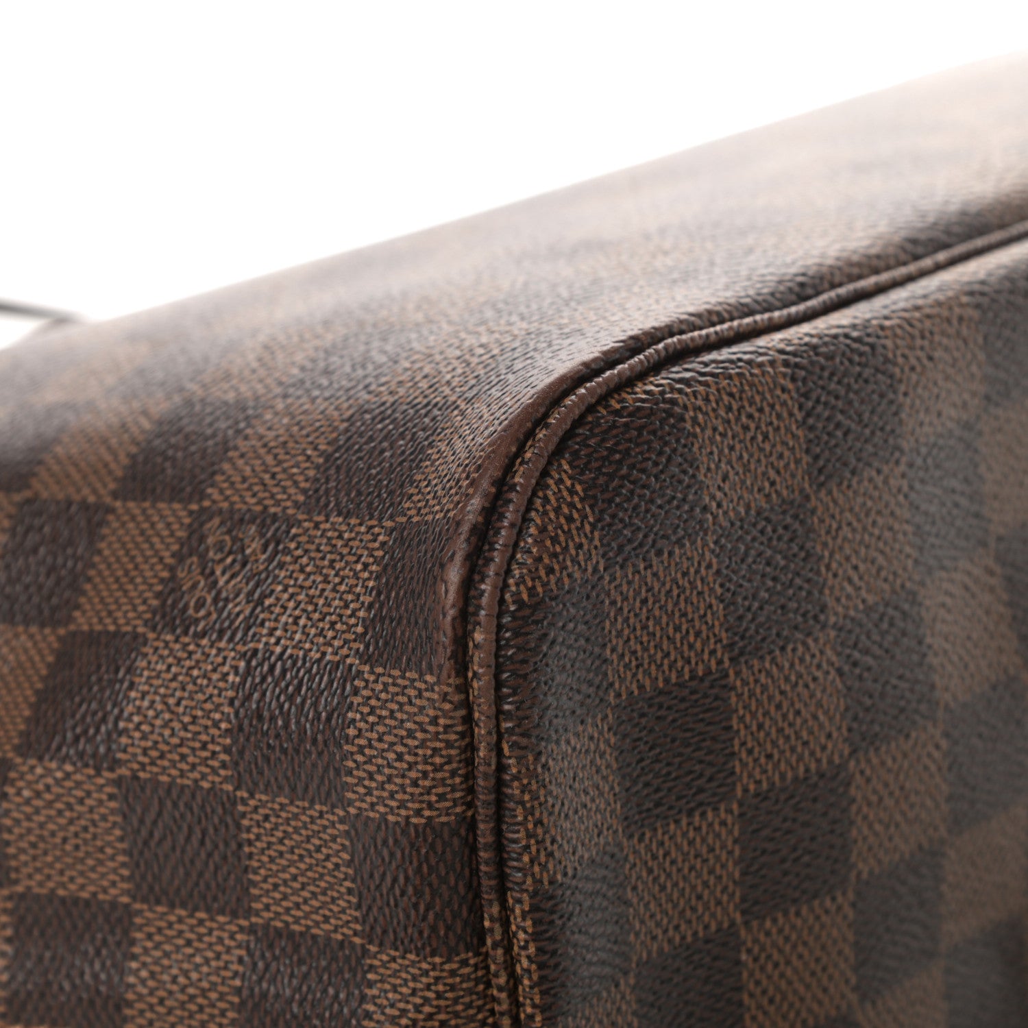 Louis Vuitton Damier Ebene Neo Neverfull MM Rose Ballerine 13 of 16