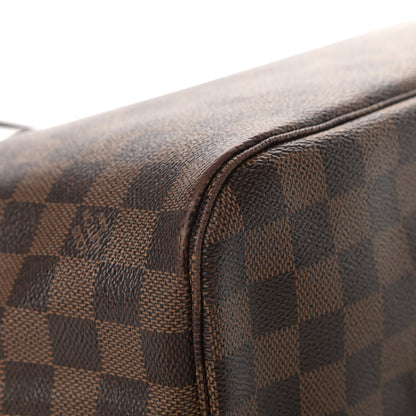 Louis Vuitton Damier Ebene Neo Neverfull MM Rose Ballerine 13 of 16