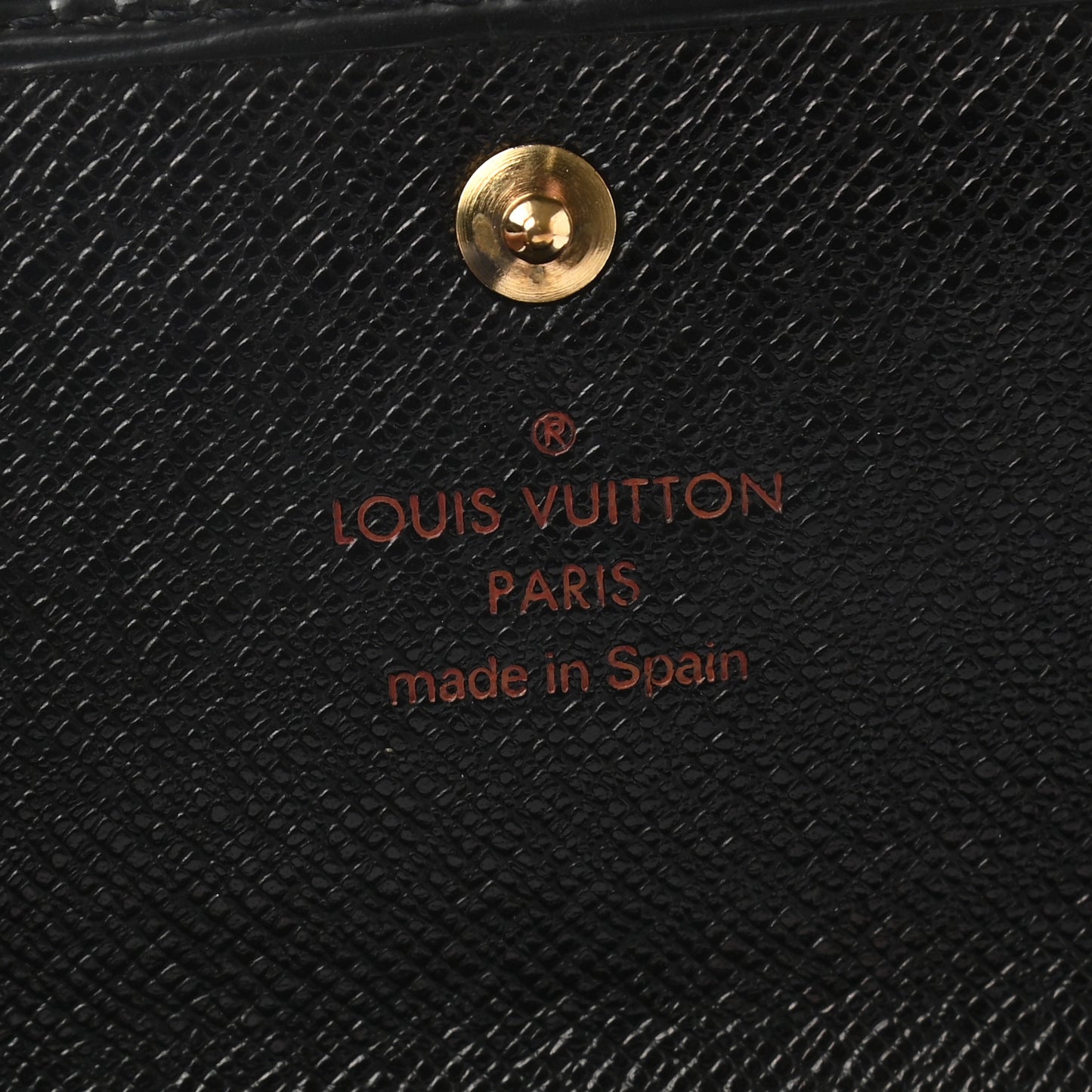Epi Porte Tresor International Wallet Black