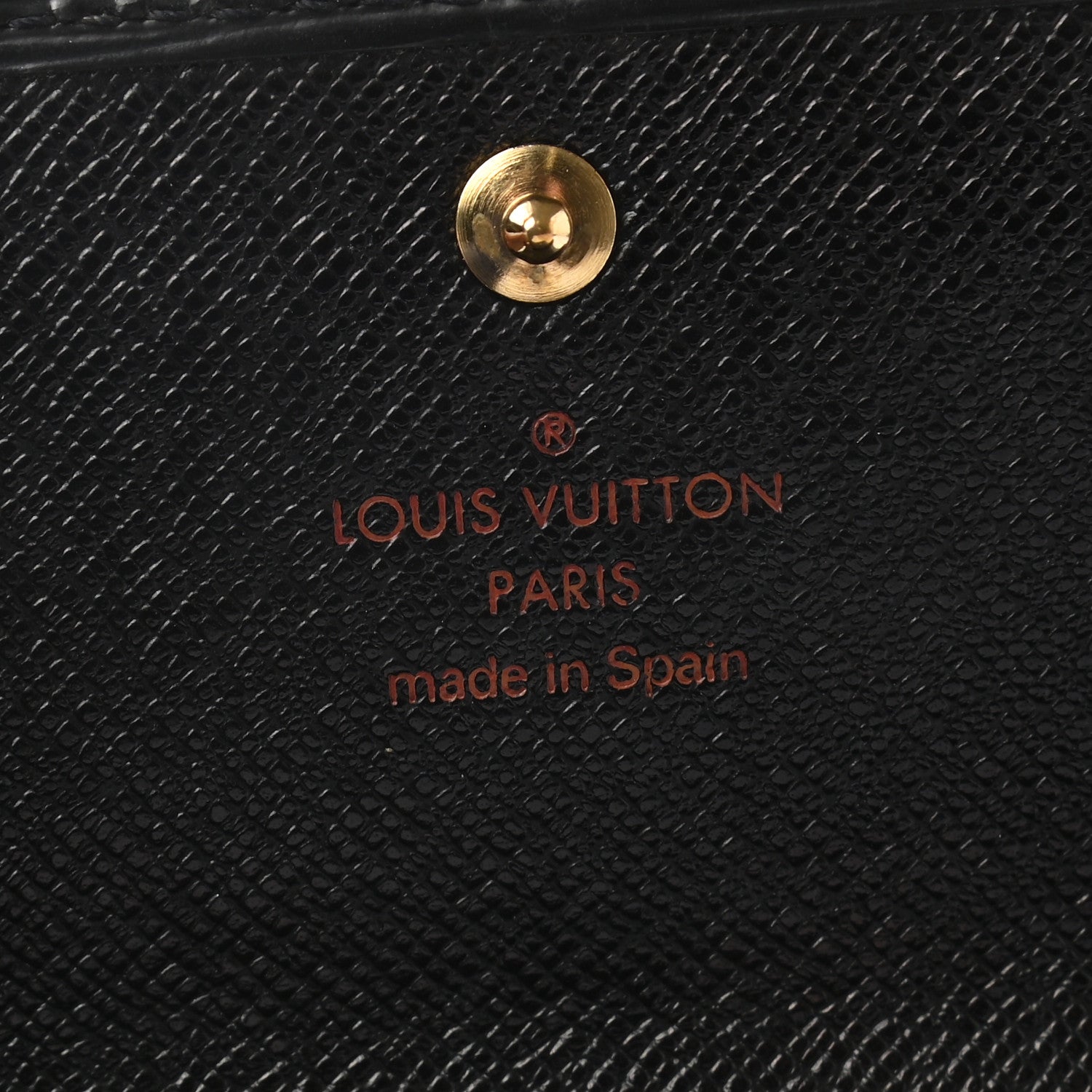 Louis Vuitton Epi Porte Tresor International Wallet Black 6 of 7