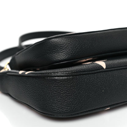 Louis Vuitton Empreinte Monogram Giant Multi Pochette Accessories Black Beige 9 of 10