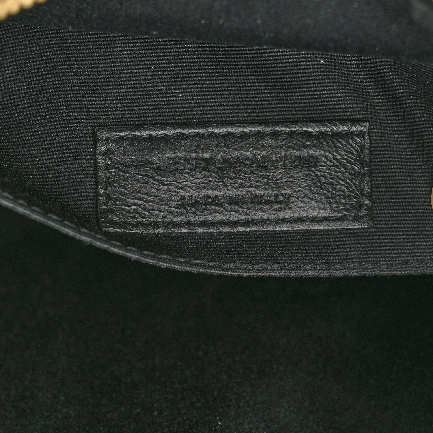 Saint Laurent Calfskin Matelasse Monogram Lou Camera Bag Dark Beige 7 of 11
