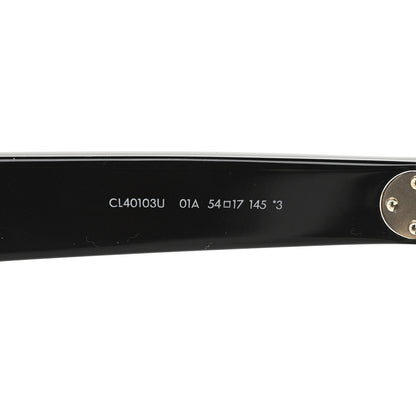 Celine Acetate Cat Eye Sunglasses CL40103U Black Gold 6 of 8