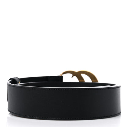 Gucci Calfskin Double G 40mm Belt 110 44 Black 2 of 6