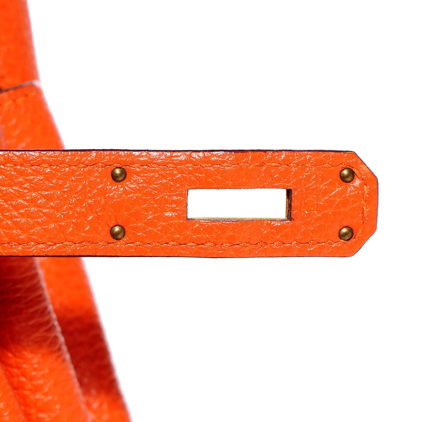 Togo Birkin 35 Orange