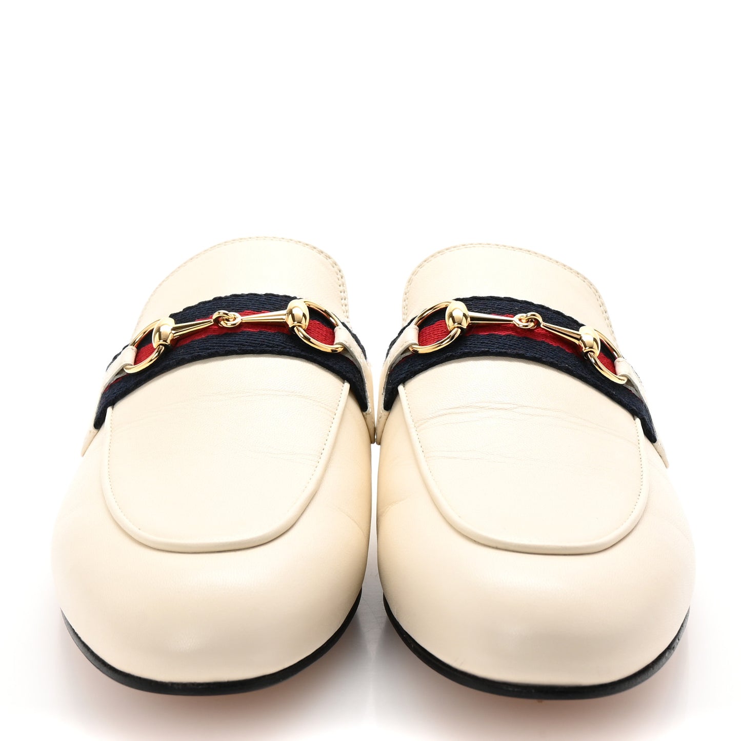 Malaga Kid Web Womens Princetown Slippers 38 Mystic White
