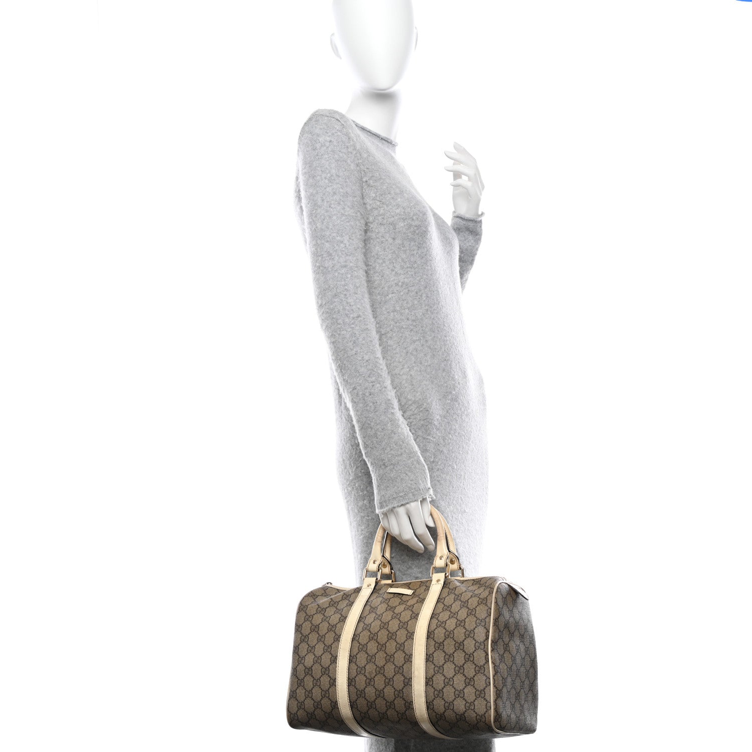 Gucci GG Plus Monogram Medium Joy Boston Off White 2 of 23