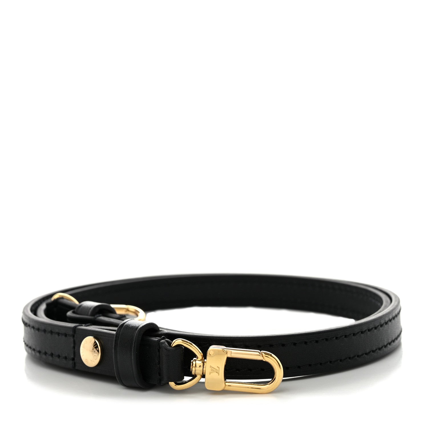 Louis Vuitton Calfskin Ivy Shoulder Strap Black 1 of 3