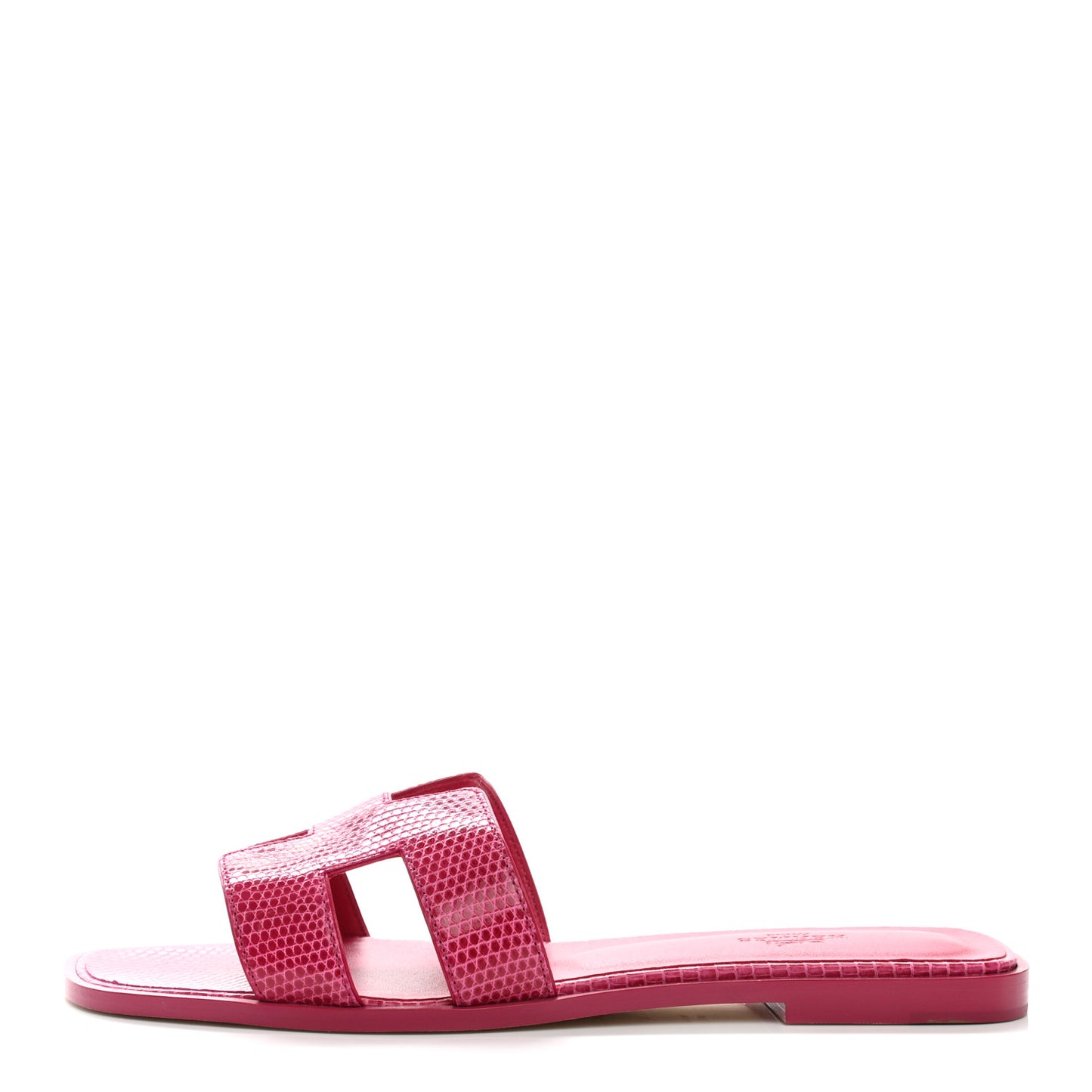 Lizard Oran Sandals 40 Fuchsia