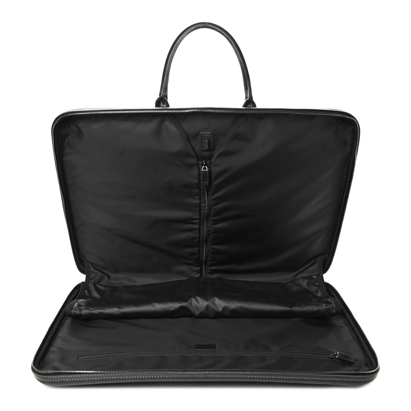 Coated Canvas Interlocking G Large Garment Hard Case Travel Bag Black