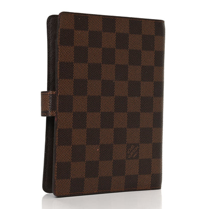 Louis Vuitton Damier Ebene Medium Ring Agenda Cover 3 of 11