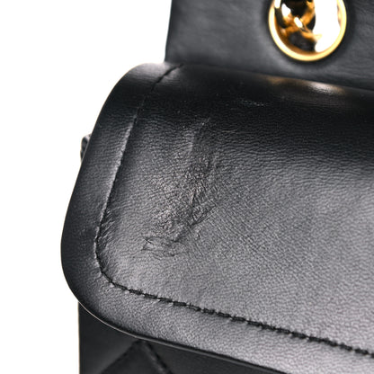 Chanel Lambskin Quilted Small Double Flap Black 17 of 18