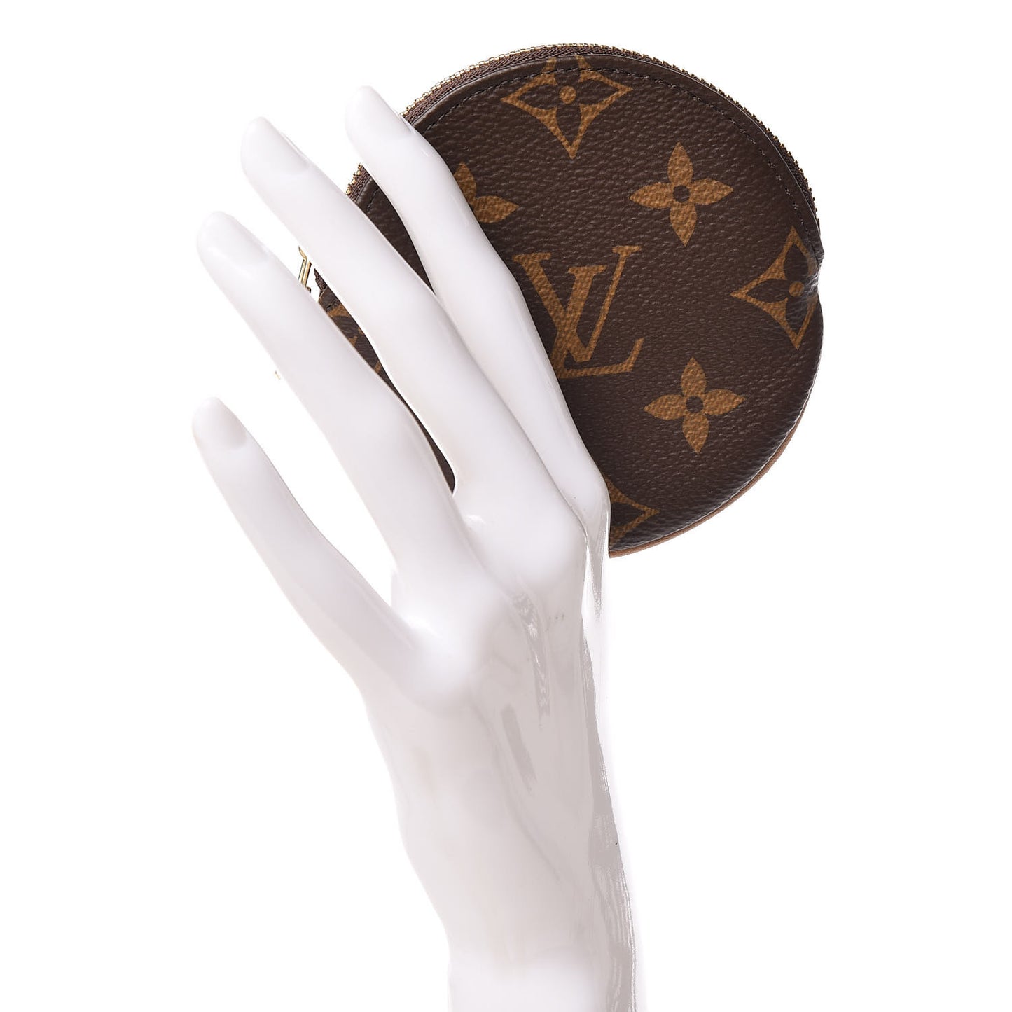 Monogram Round Coin Purse