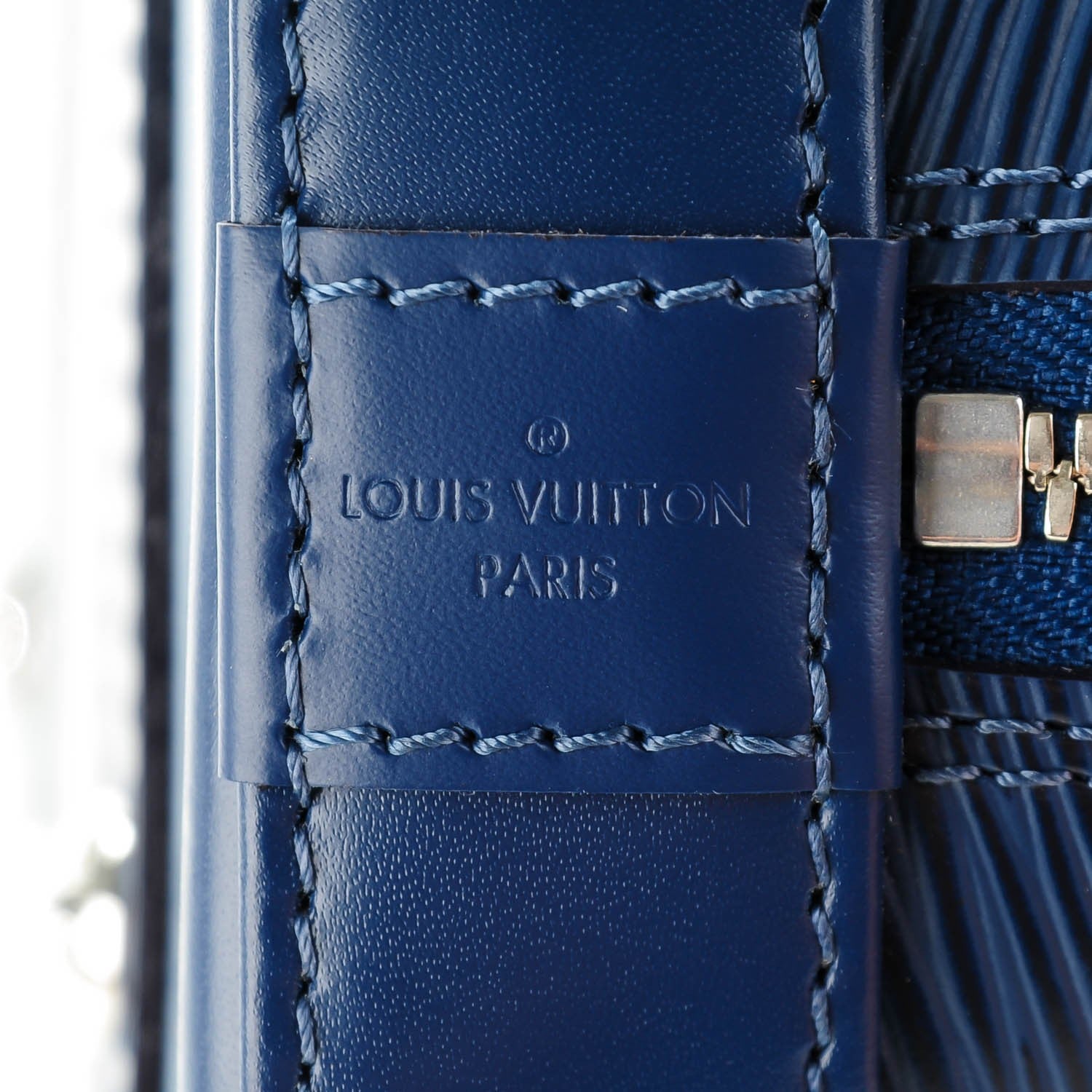 Louis Vuitton Epi Alma BB Indigo 5 of 6