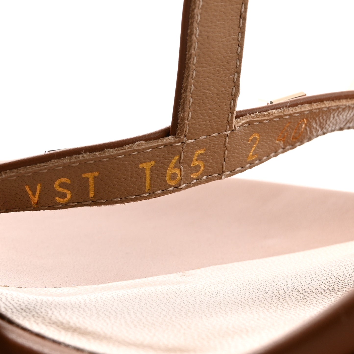 Calfskin Rockstud T-Strap 10/110mm Platform Sandals 37.5 Saddle Brown 40 Saddle Brown